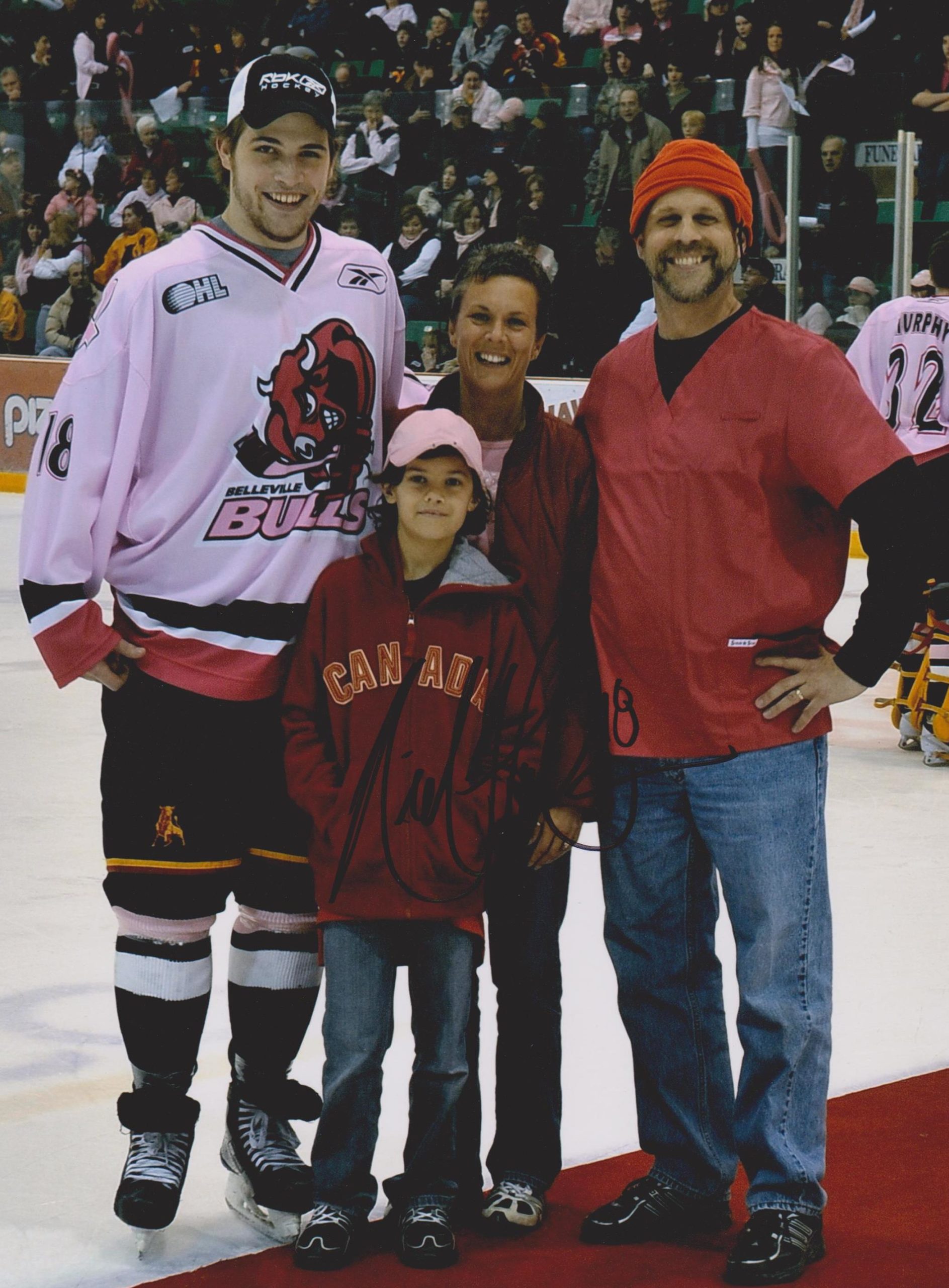 Nick Palmieri and the Steen family